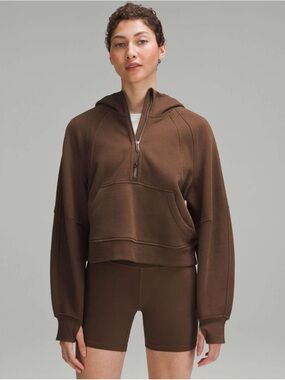 ✨ Lululemon Scuba Oversized Half-Zip Hoodie‎ Java M/L